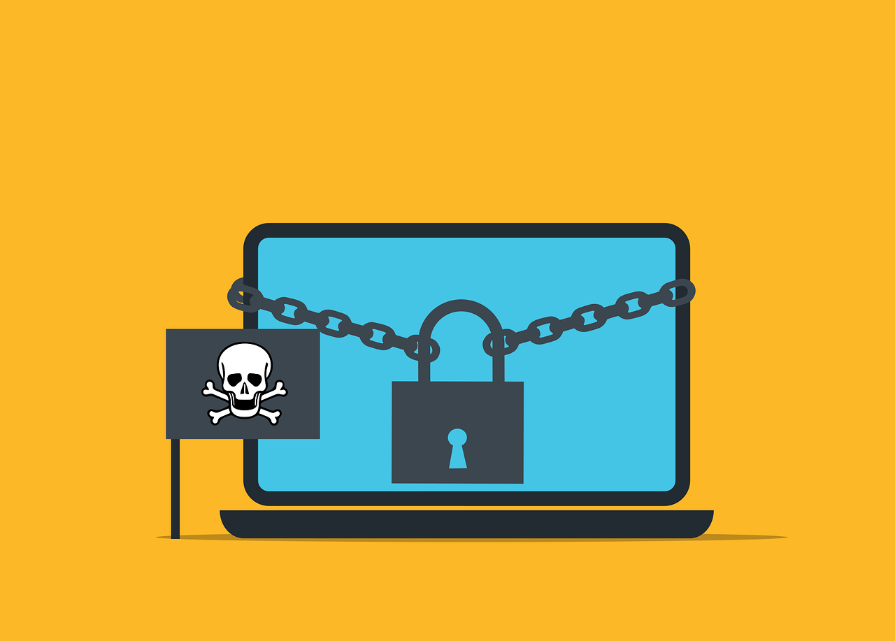 Free malware ransomware scam vector